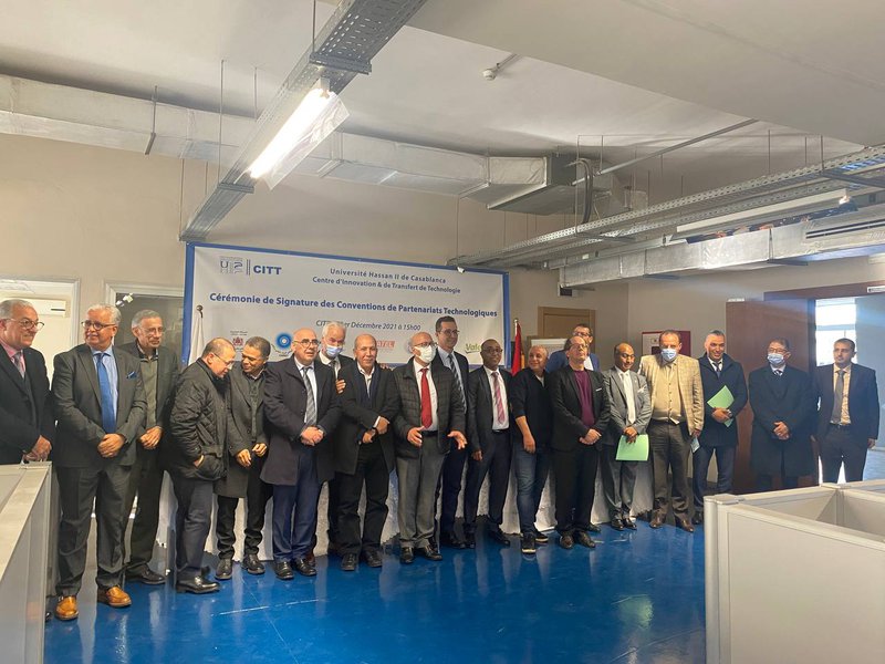 Signature de convention de partenariat technologique : CITT-UH2C & LAREMO